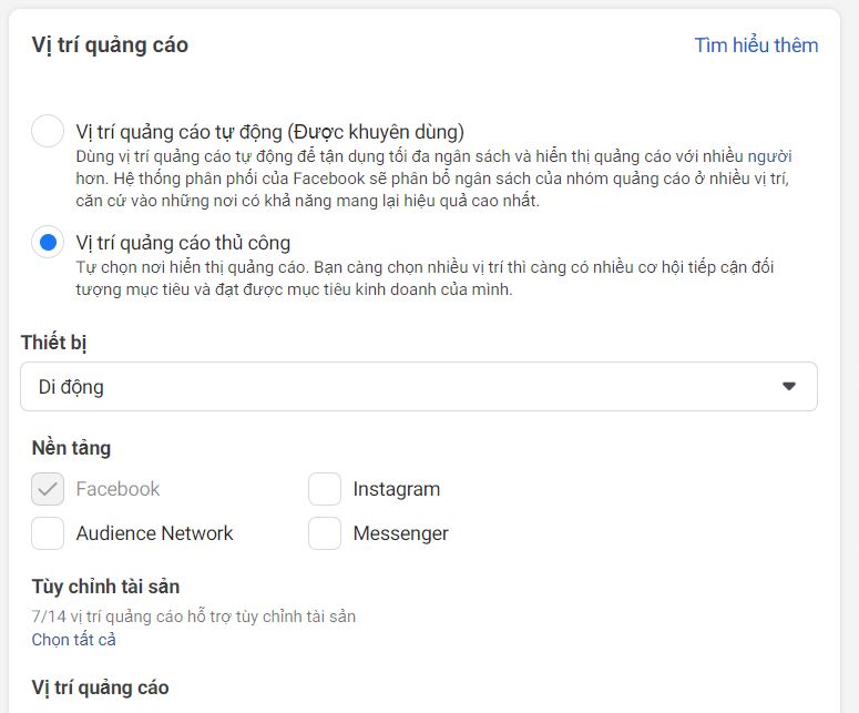 chien dich quang cao facebook