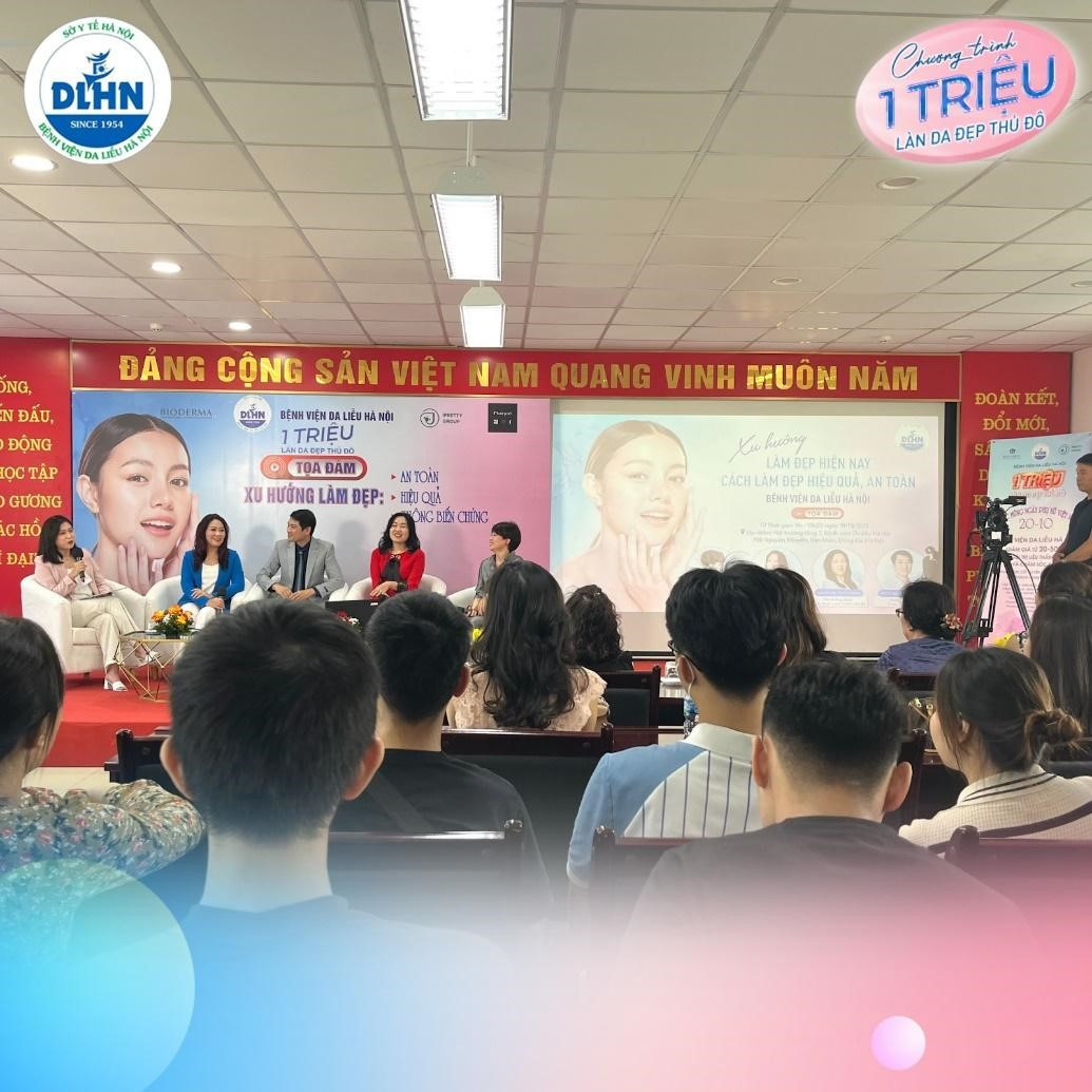 Bài PR của Bệnh viện Da liễu Hà Nội đăng trên VietnamNet