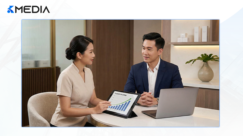 Chuyên gia Kmedia tư vấn chiến lược Facebook Ads chuyên sâu cho ngành Spa Thẩm mỹ viện