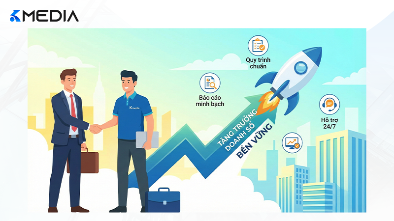 Lợi ích khi doanh nghiệp đồng hành cùng Agency Kmedia trong quảng cáo Facebook