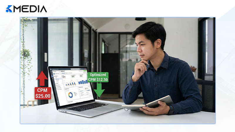 Tối ưu ngân sách khi CPM Facebook Ads tăng cao