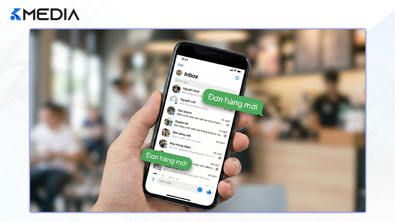 Kết quả tin nhắn bùng nổ từ chiến dịch quảng cáo Messenger thành công.