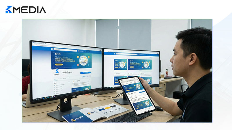 Bộ nhận diện thương hiệu đồng bộ chuyên nghiệp trên Facebook