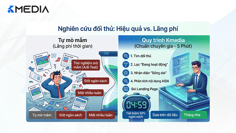 Tiết kiệm thời gian nghiên cứu nhờ quy trình chuẩn chuyên gia