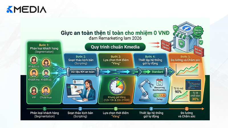Quy trình bài bản giúp giảm thiểu rủi ro bị khóa Fanpage