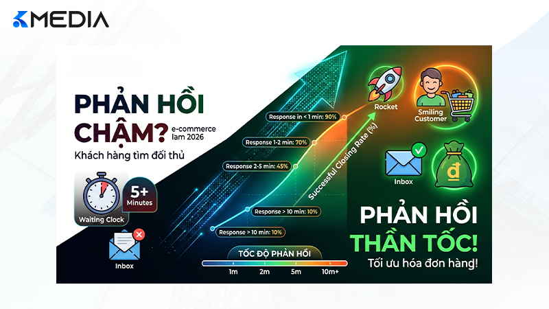Tốc độ phản hồi tỷ lệ thuận với khả năng chốt đơn thành công