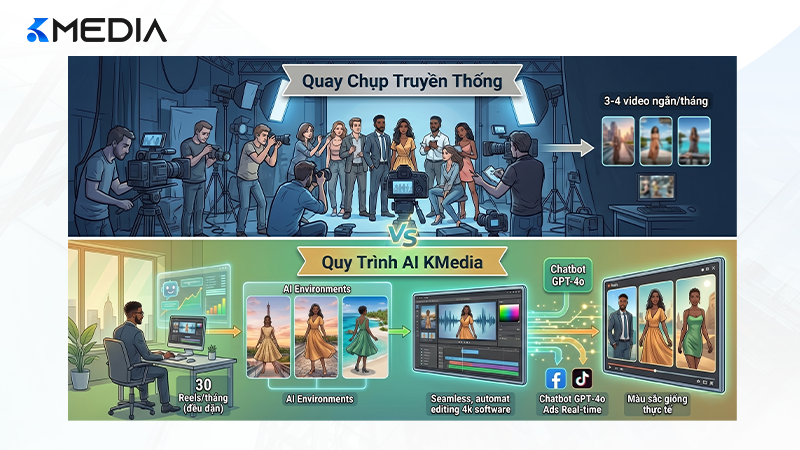30 Reels/tháng giúp phủ sóng thương hiệu trên mọi nẻo đường số