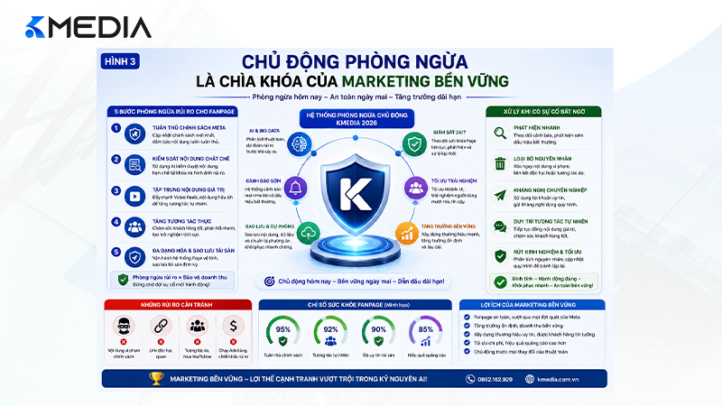 Chủ động phòng ngừa là chìa khóa của Marketing bền vững