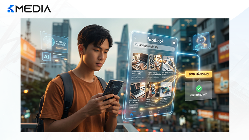 Xuất hiện trước mắt khách hàng đúng lúc họ cần nhất là chìa khóa của đơn hàng
