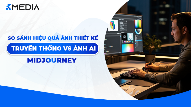 So sánh hiệu quả: Ảnh thiết kế truyền thống vs Ảnh AI Midjourney 2026
