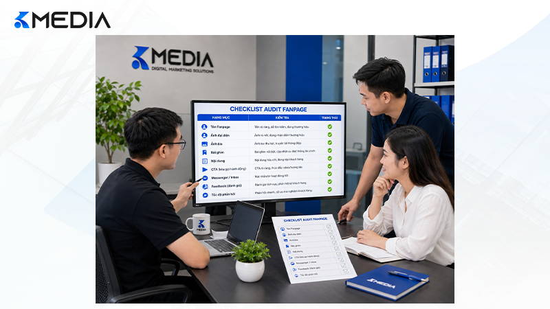 Checklist audit giúp doanh nghiệp rà soát nhanh những yếu tố ảnh hưởng đến tỷ lệ inbox.