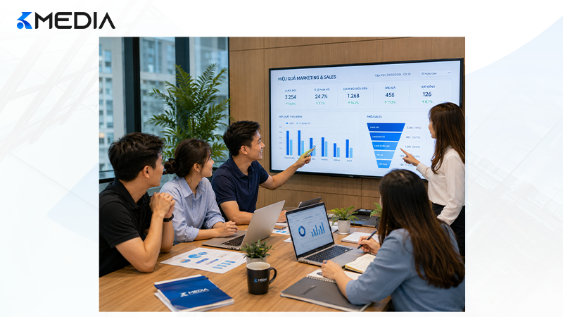 Marketing và sales cần cùng phân tích dữ liệu để cải thiện chất lượng lead và tăng tỷ lệ chốt hợp đồng.