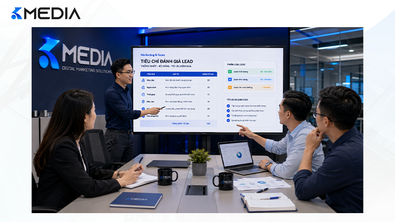 Marketing và sales cần thống nhất tiêu chí đánh giá lead để tối ưu hiệu quả quảng cáo.