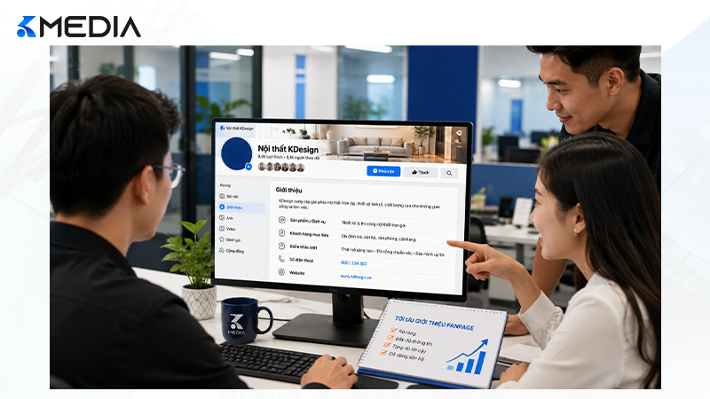 Tối ưu phần Giới thiệu Fanpage giúp khách hiểu doanh nghiệp bán gì